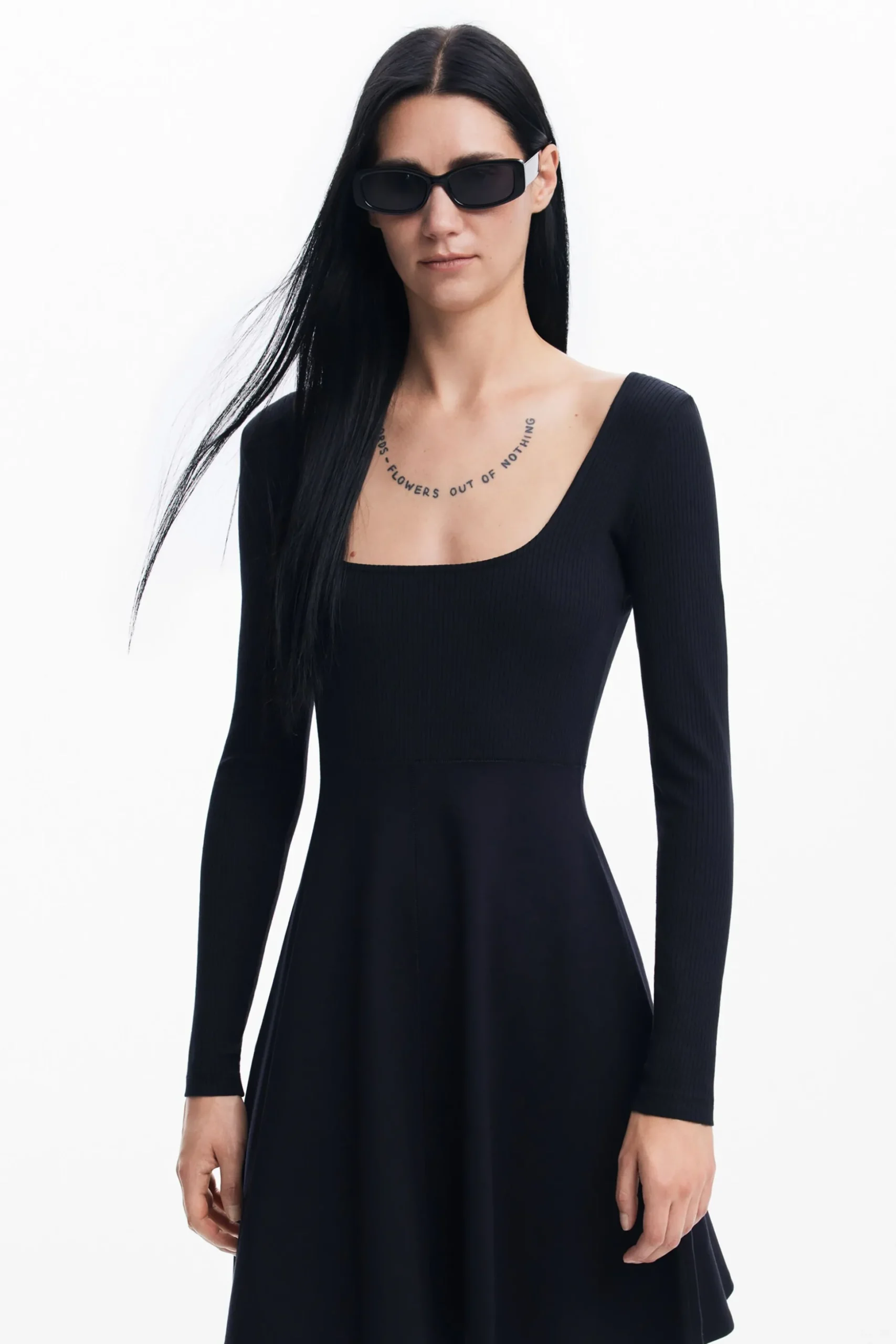 Short flared dress