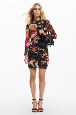 Short floral dress
