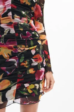 Short floral dress