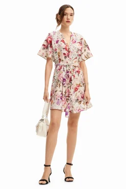 Short floral dress