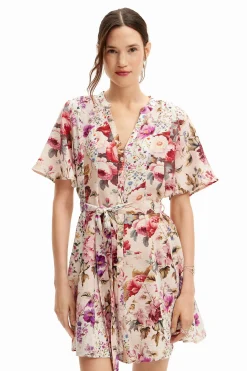 Short floral dress