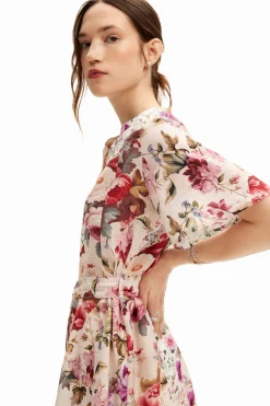 Short floral dress