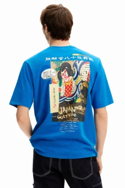 Short-sleeve T-shirt with illustration