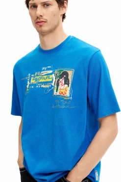 Short-sleeve T-shirt with illustration