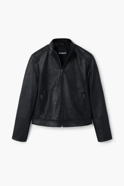 Slim biker jacket