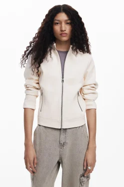 Slim biker jacket