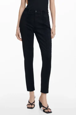 Slim denim pants