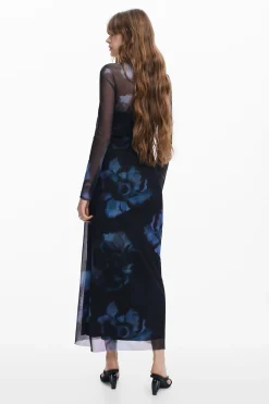Slim floral dress