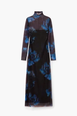 Slim floral dress