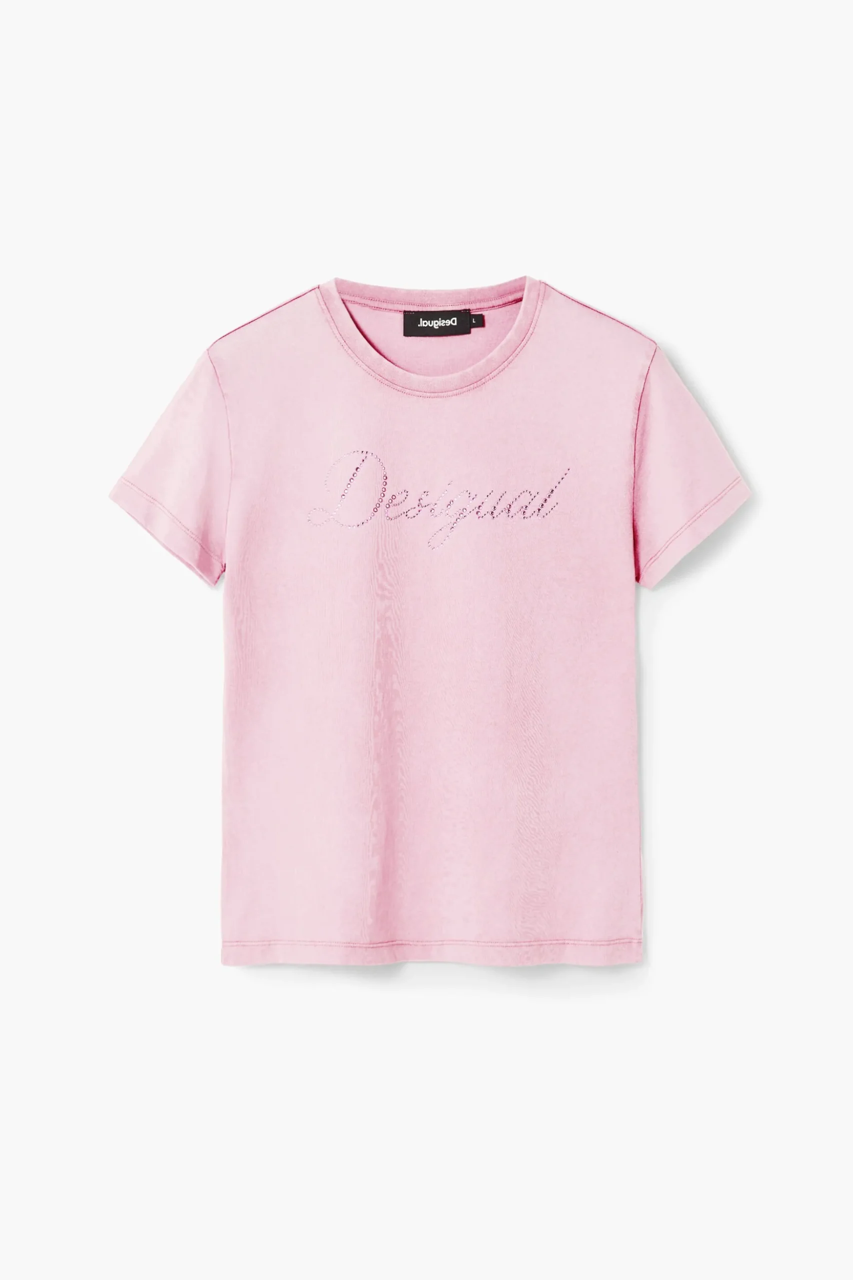 Slim rhinestone T-shirt