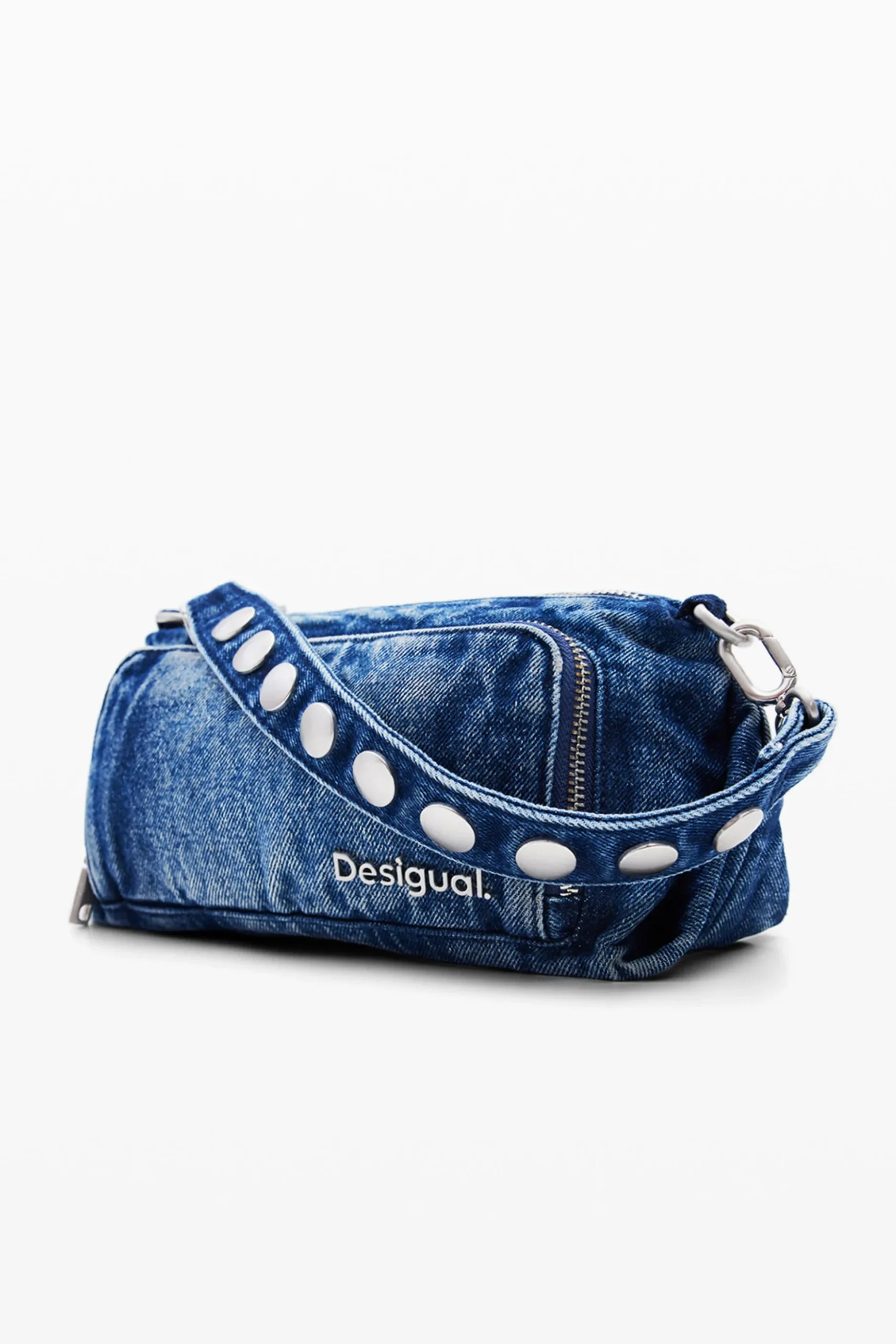 Small denim crossbody bag