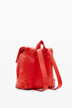 Small leather backpack