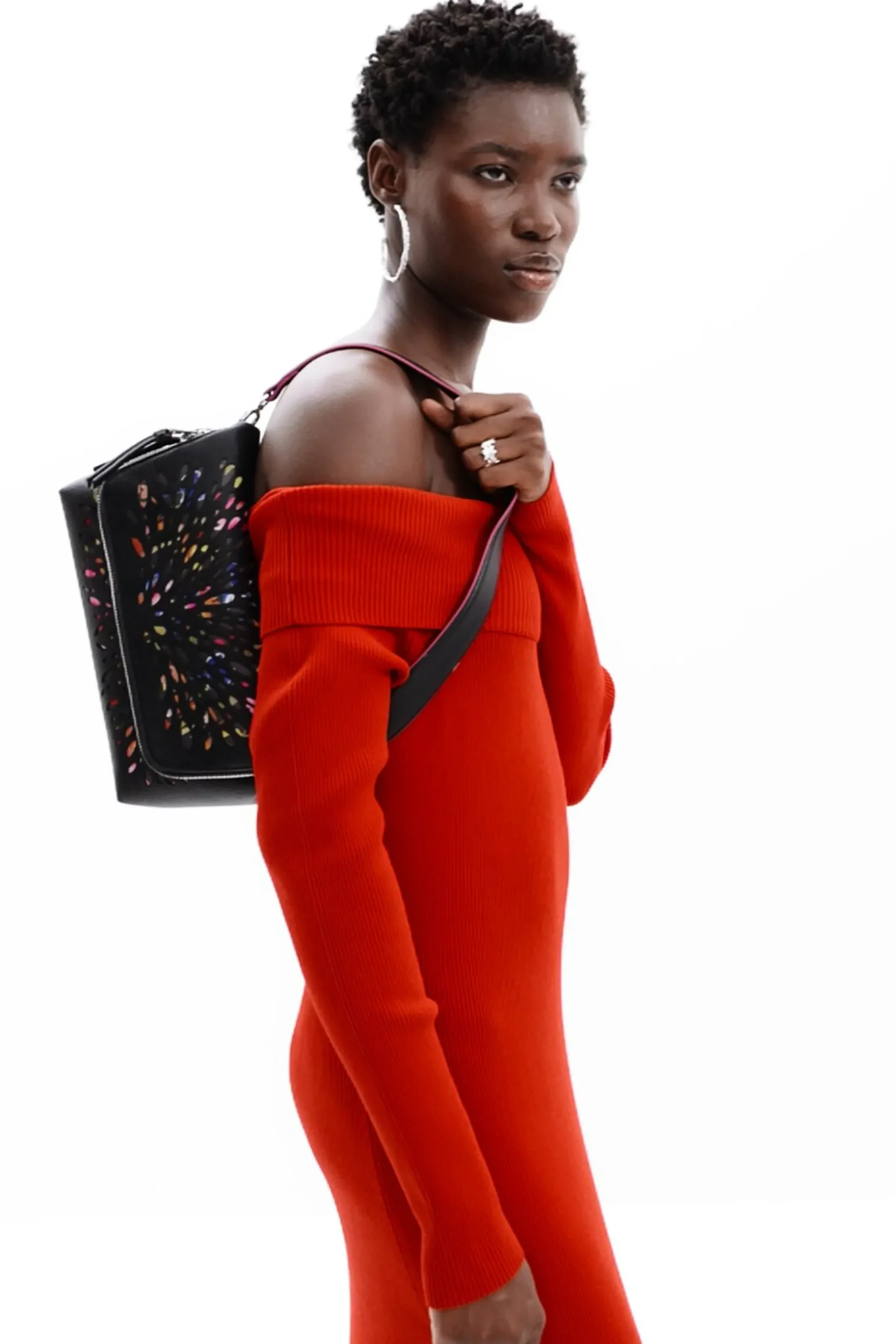 Stained glass crossbody bag