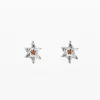 Star earrings with silver plating Zalio