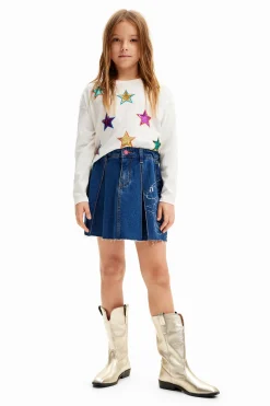 Star print T-shirt