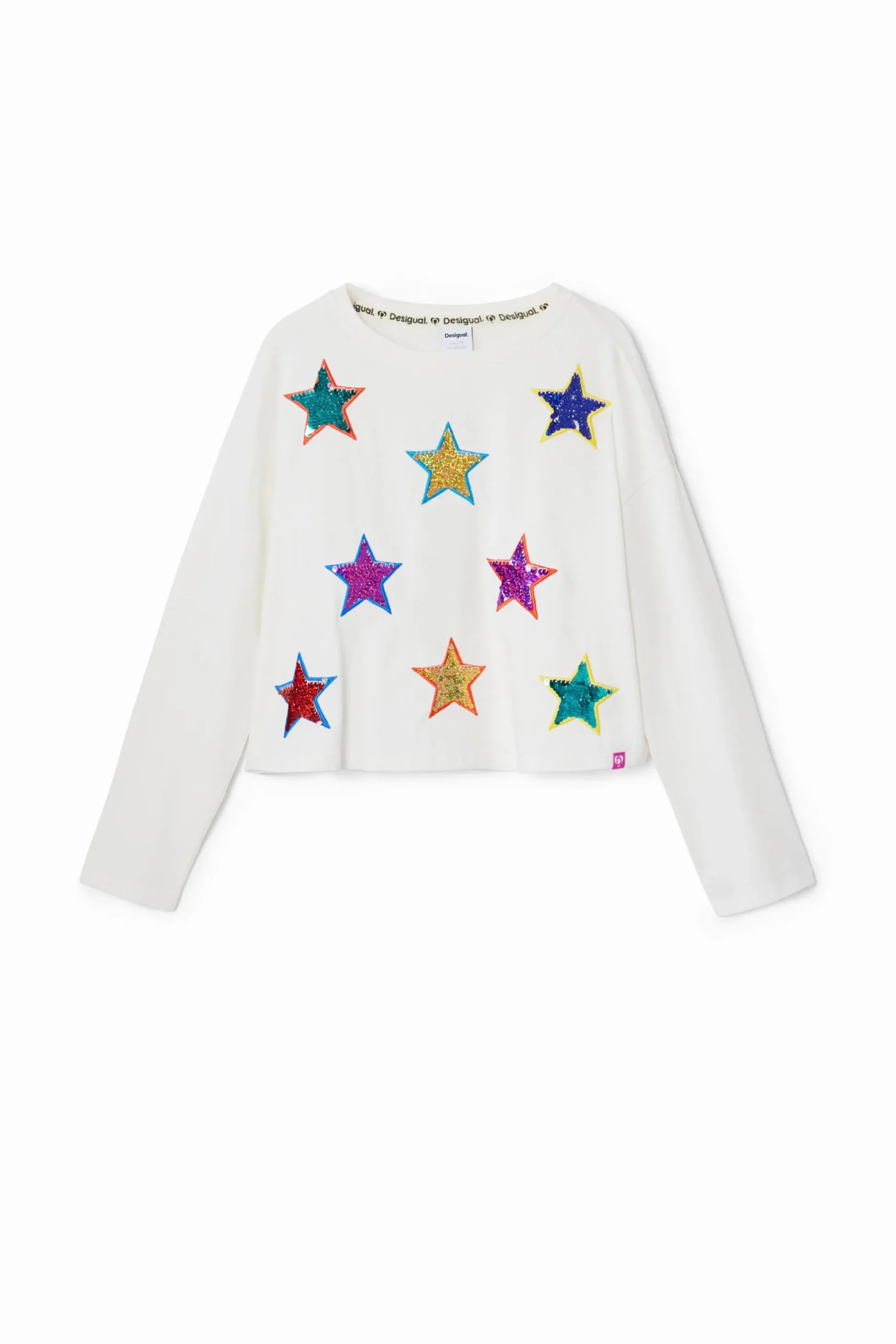 Star print T-shirt