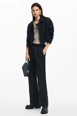 Straight long pants