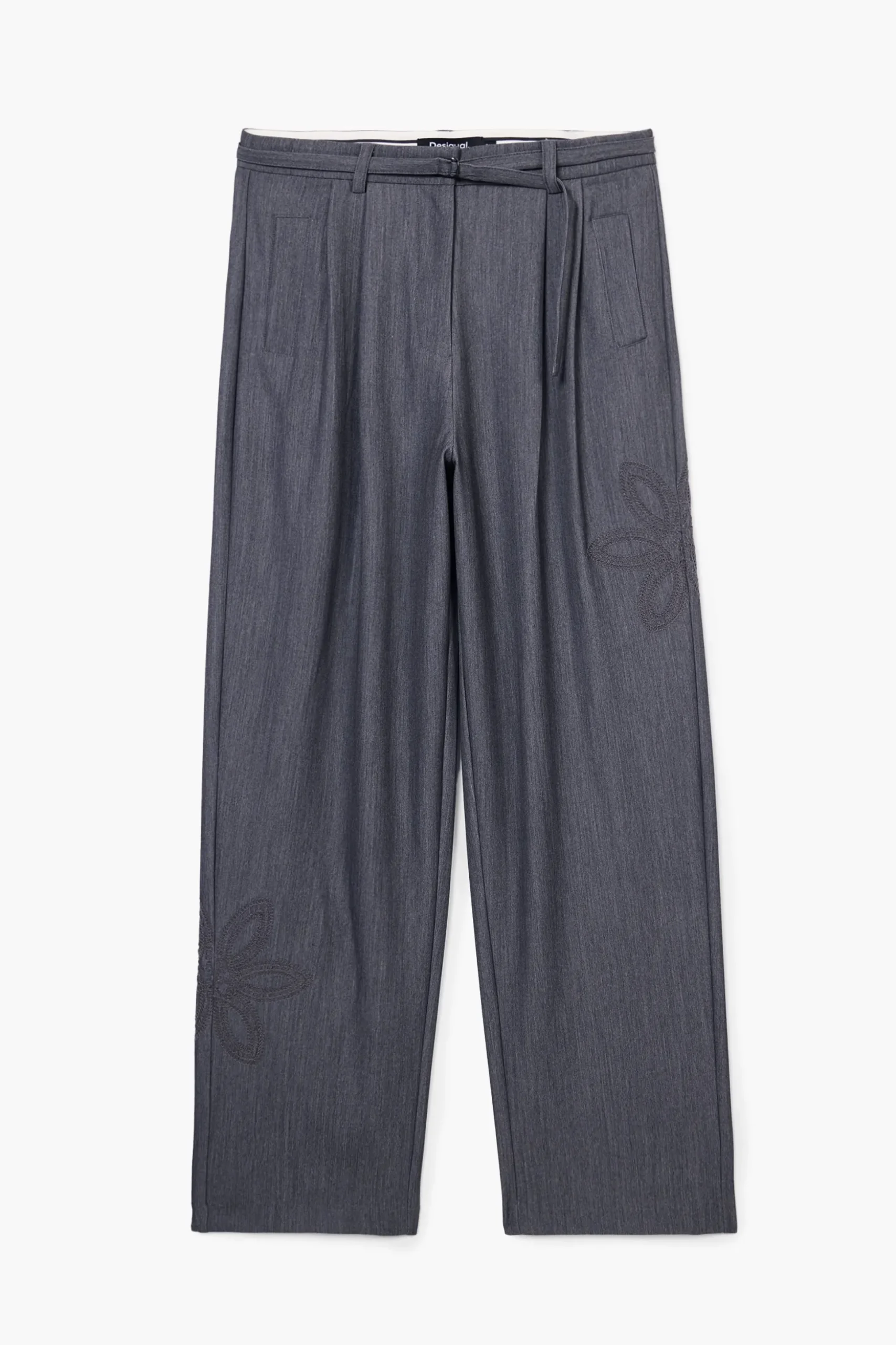 Straight long pants