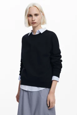 Strass logo sweatshirt