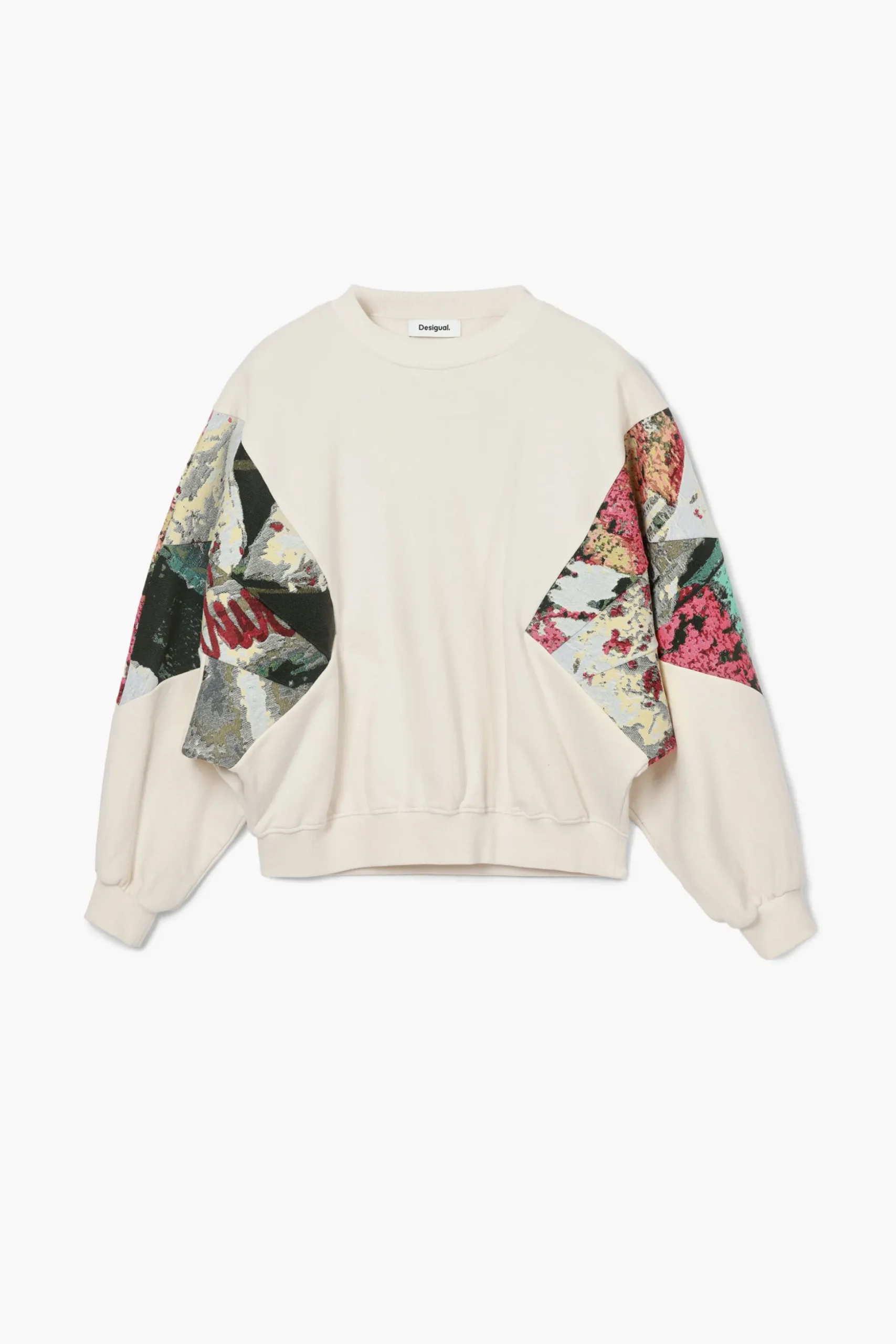 Sweatshirt with printed sleeves M. Christian Lacroix