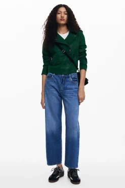 Textured biker jacket
