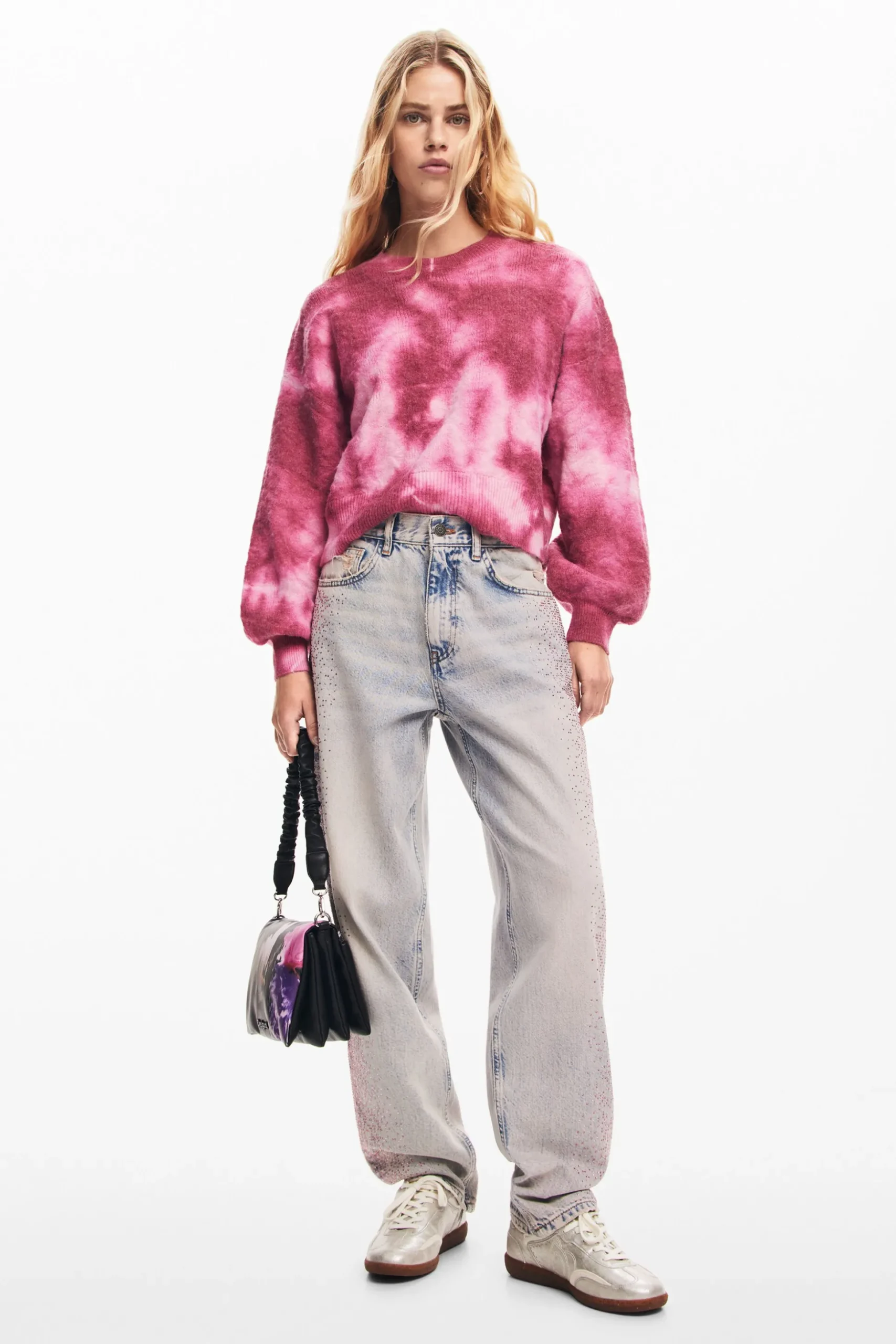 Tie-dye sweater