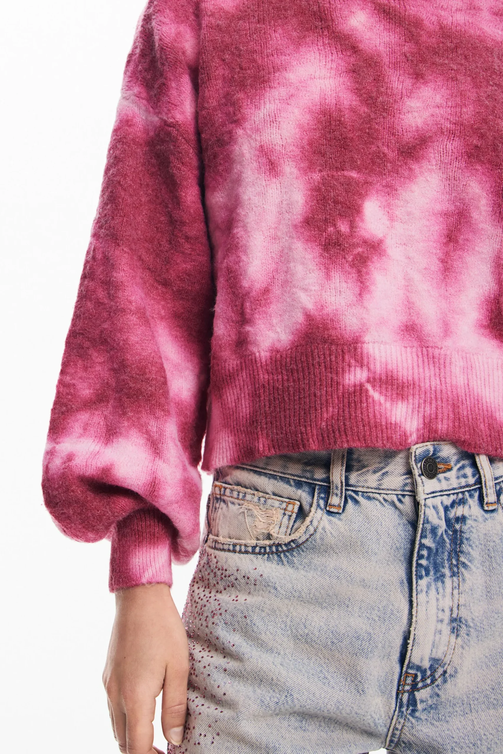 Tie-dye sweater