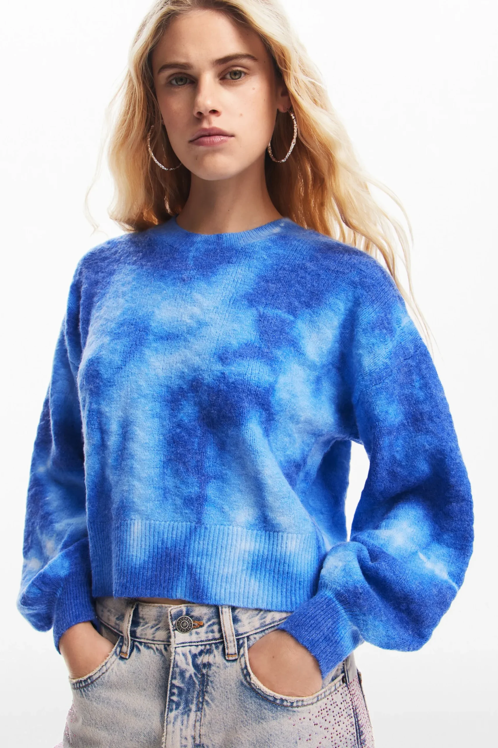 Tie-dye sweater