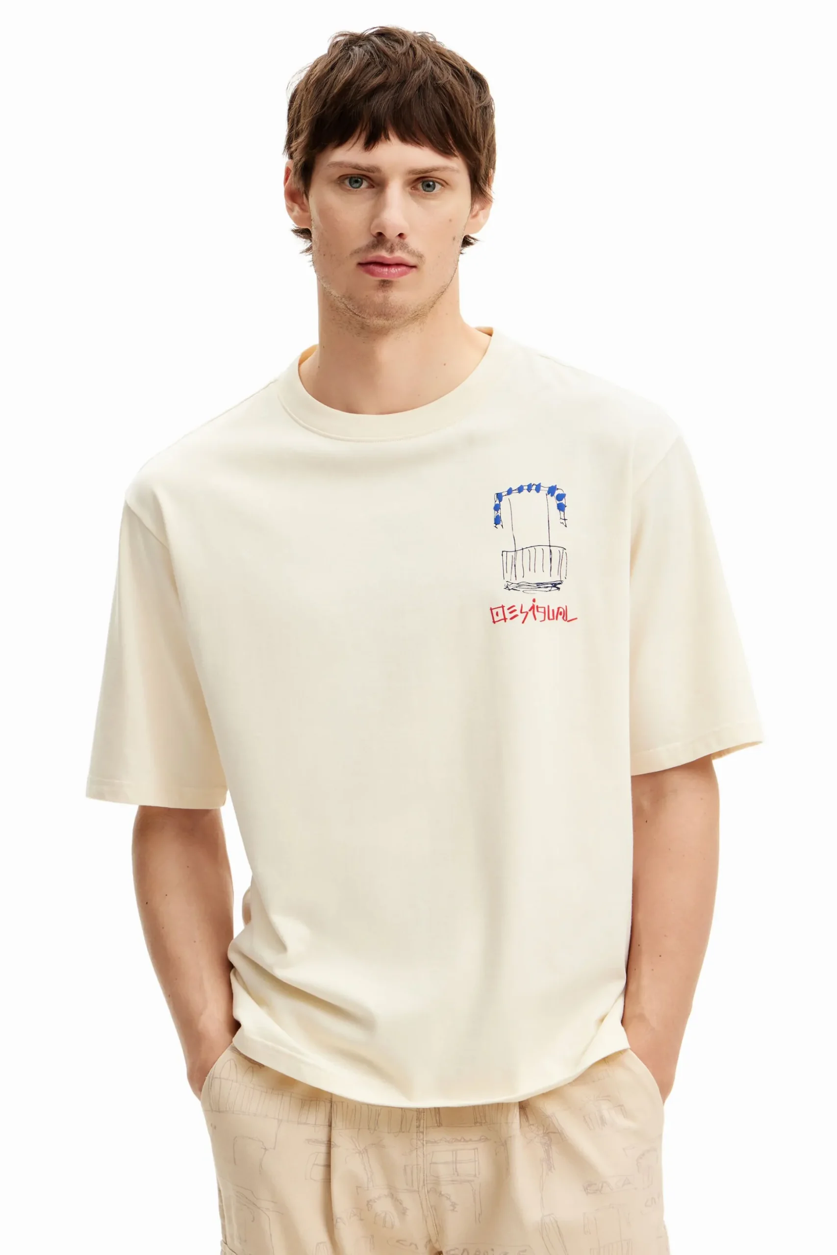T-shirt with illustration