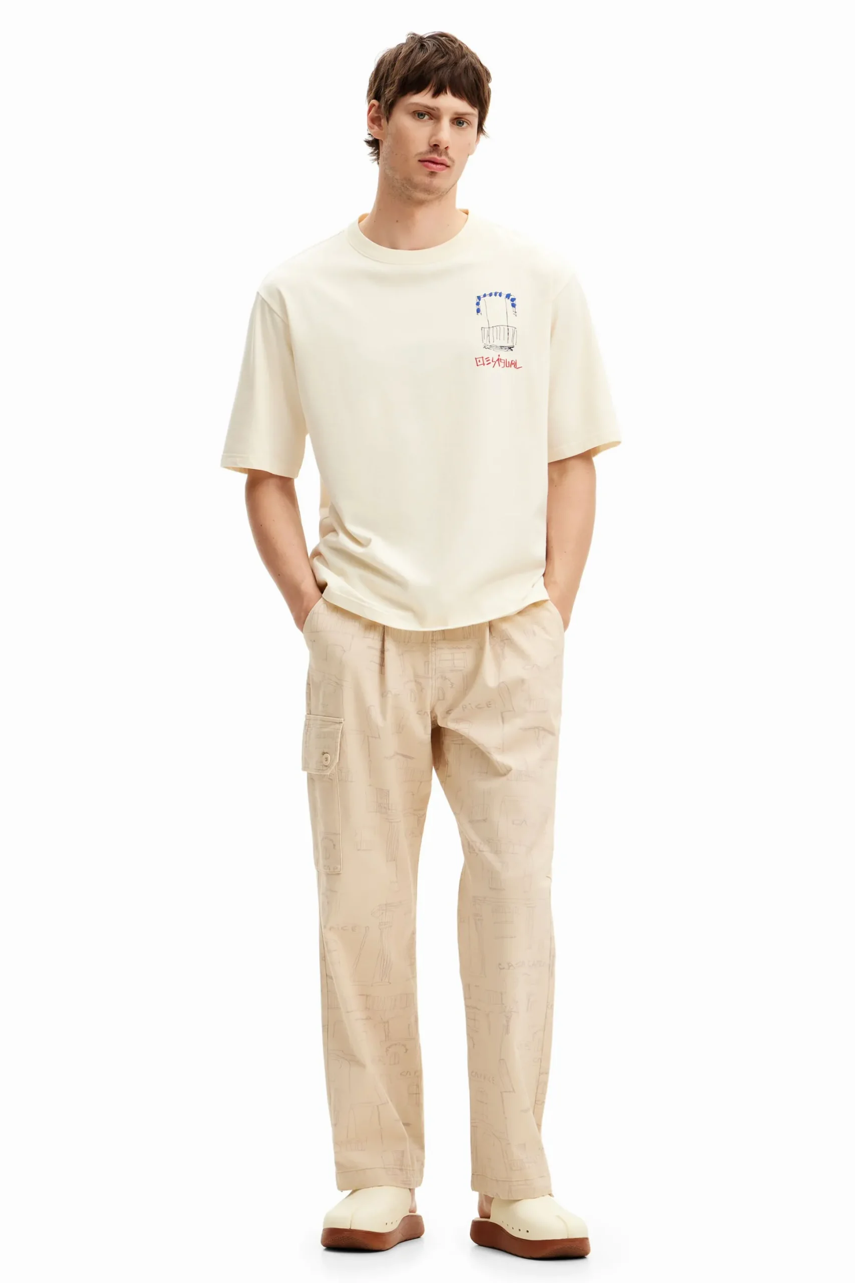 T-shirt with illustration