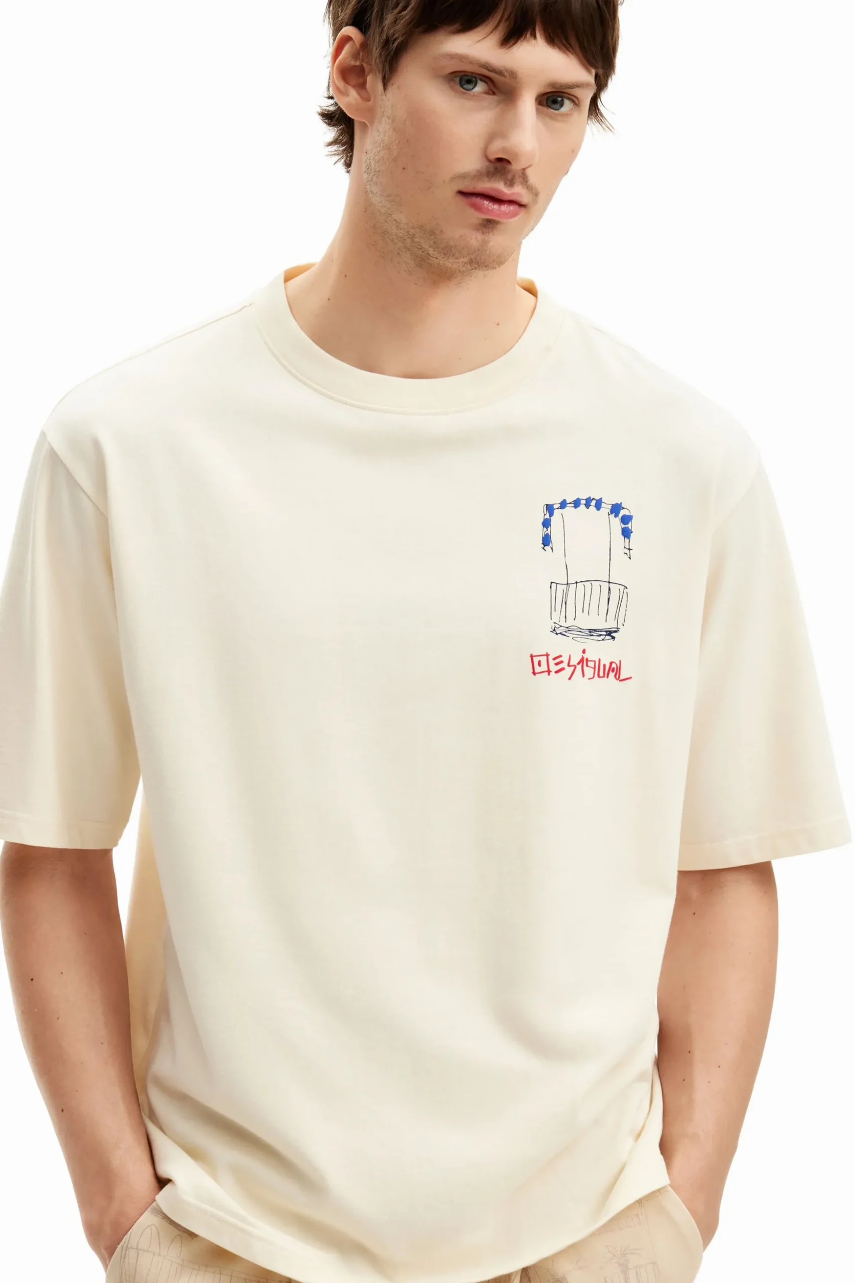 T-shirt with illustration