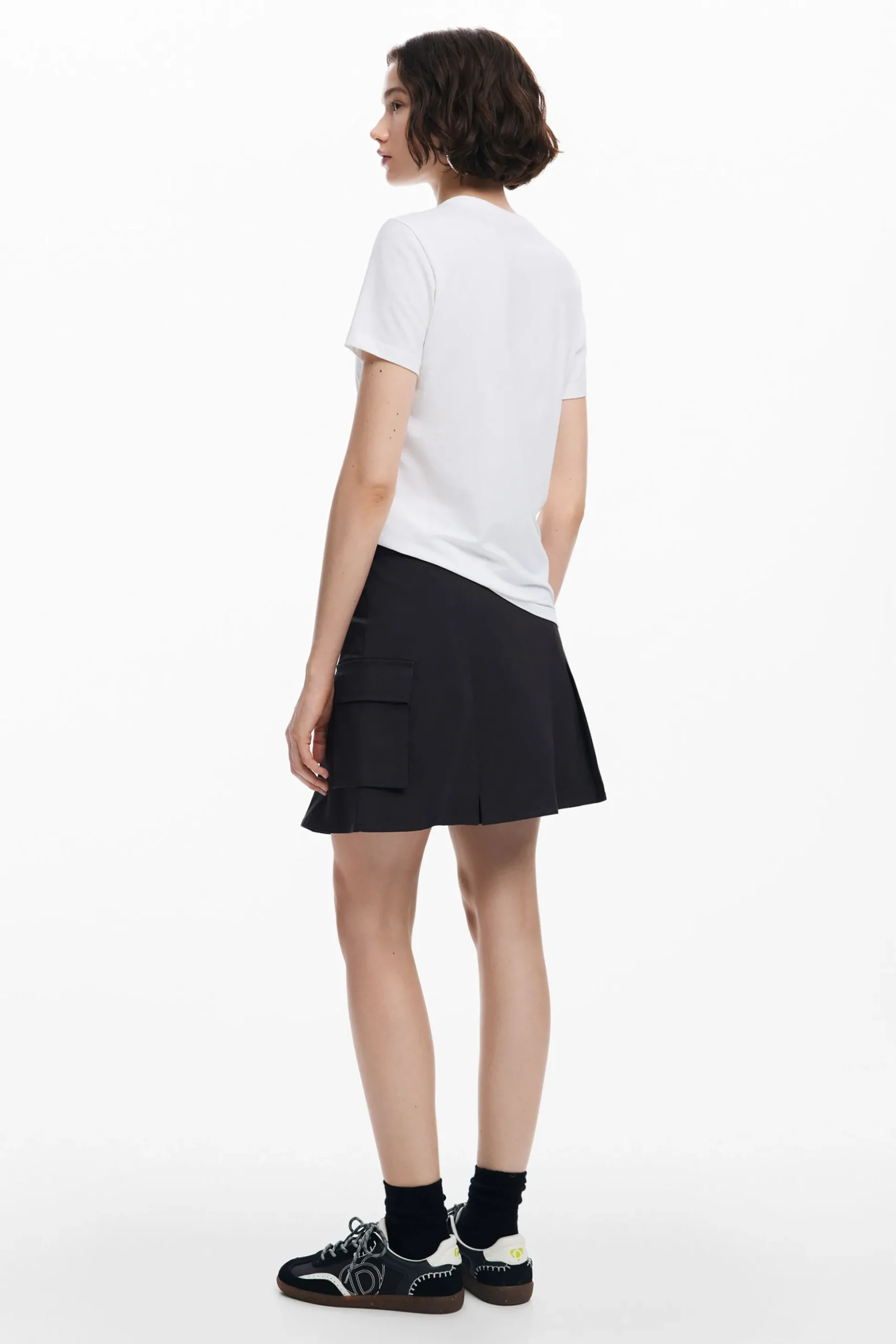 T-shirt with strass logo