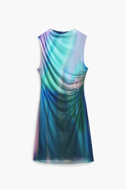 Tulle dress with gradient effect