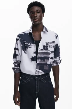 Urban print shirt