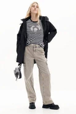 Waterproof parka hood