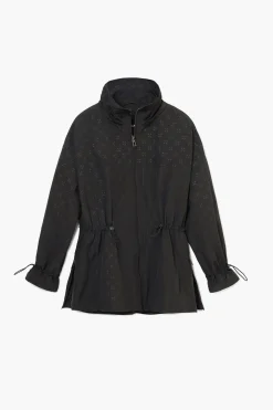 Waterproof parka hood