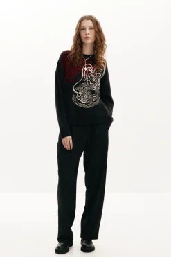 Wave knit sweater M. Christian Lacroix
