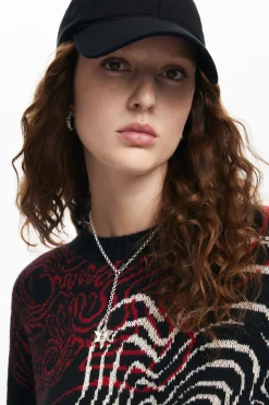 Wave knit sweater M. Christian Lacroix