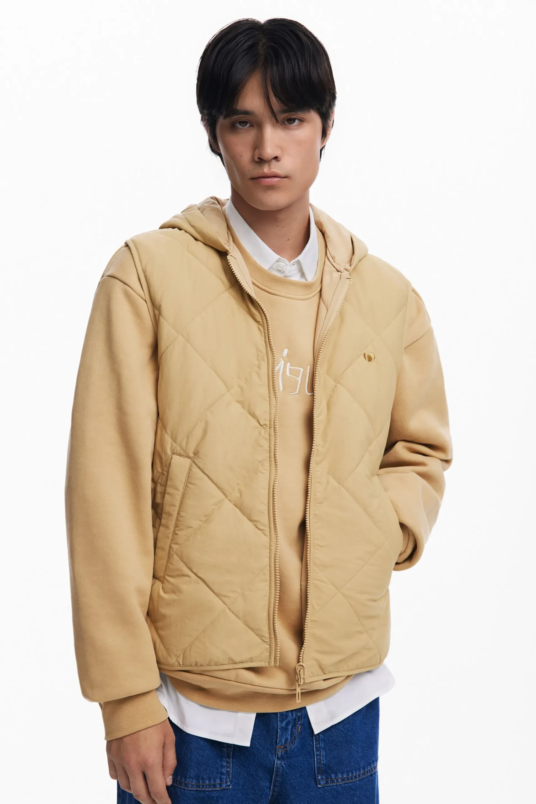 Windbreaker with a hood
