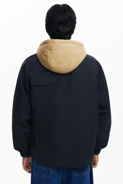 Windbreaker with a hood
