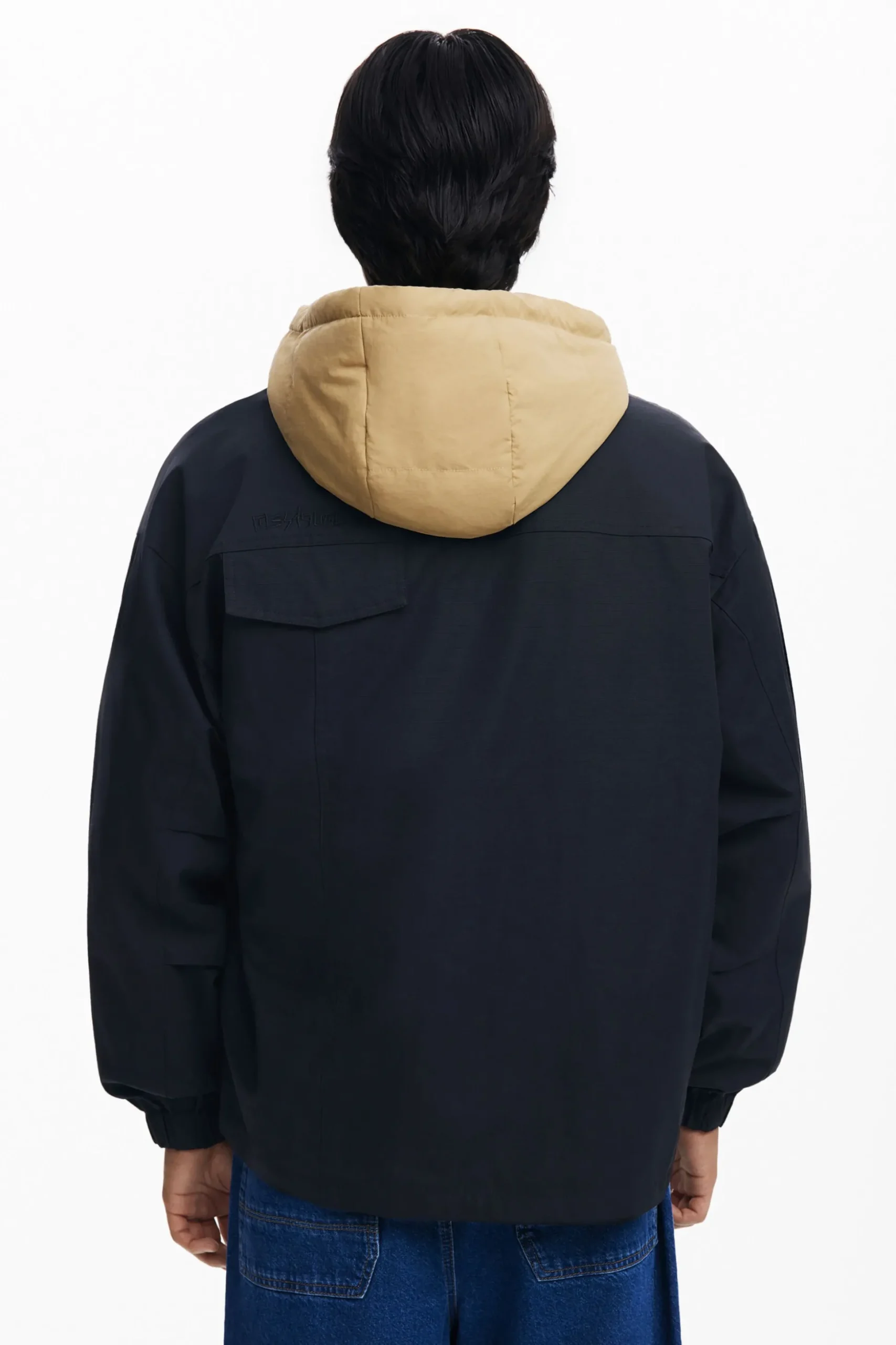 Windbreaker with a hood