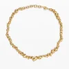 Zalio gold-plated heart pendant