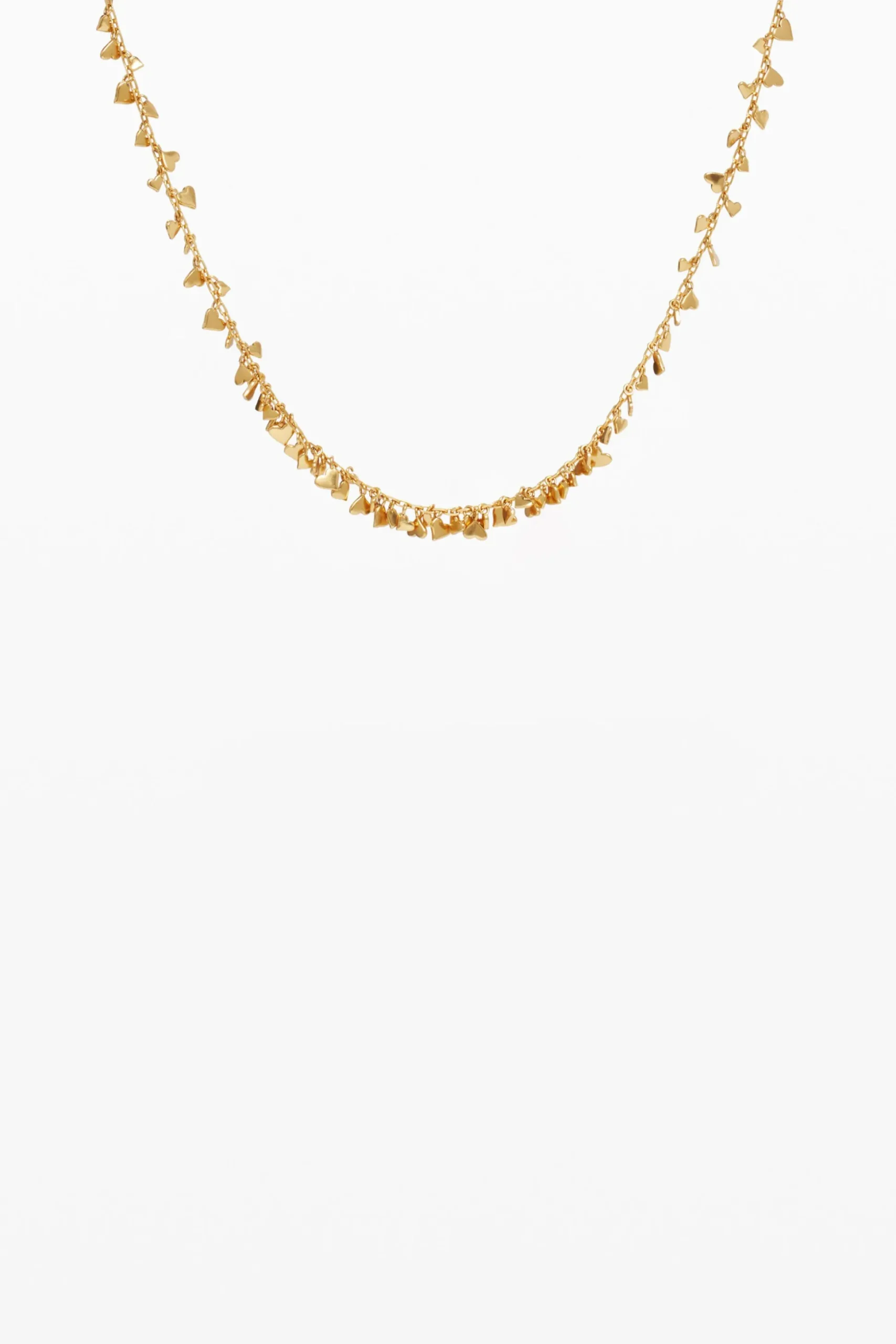 Zalio gold-plated multi-heart pendant
