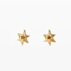 Zalio gold-plated star earrings