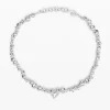Zalio silver-plated heart pendant