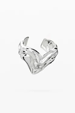 Zalio silver-plated heart bracelet