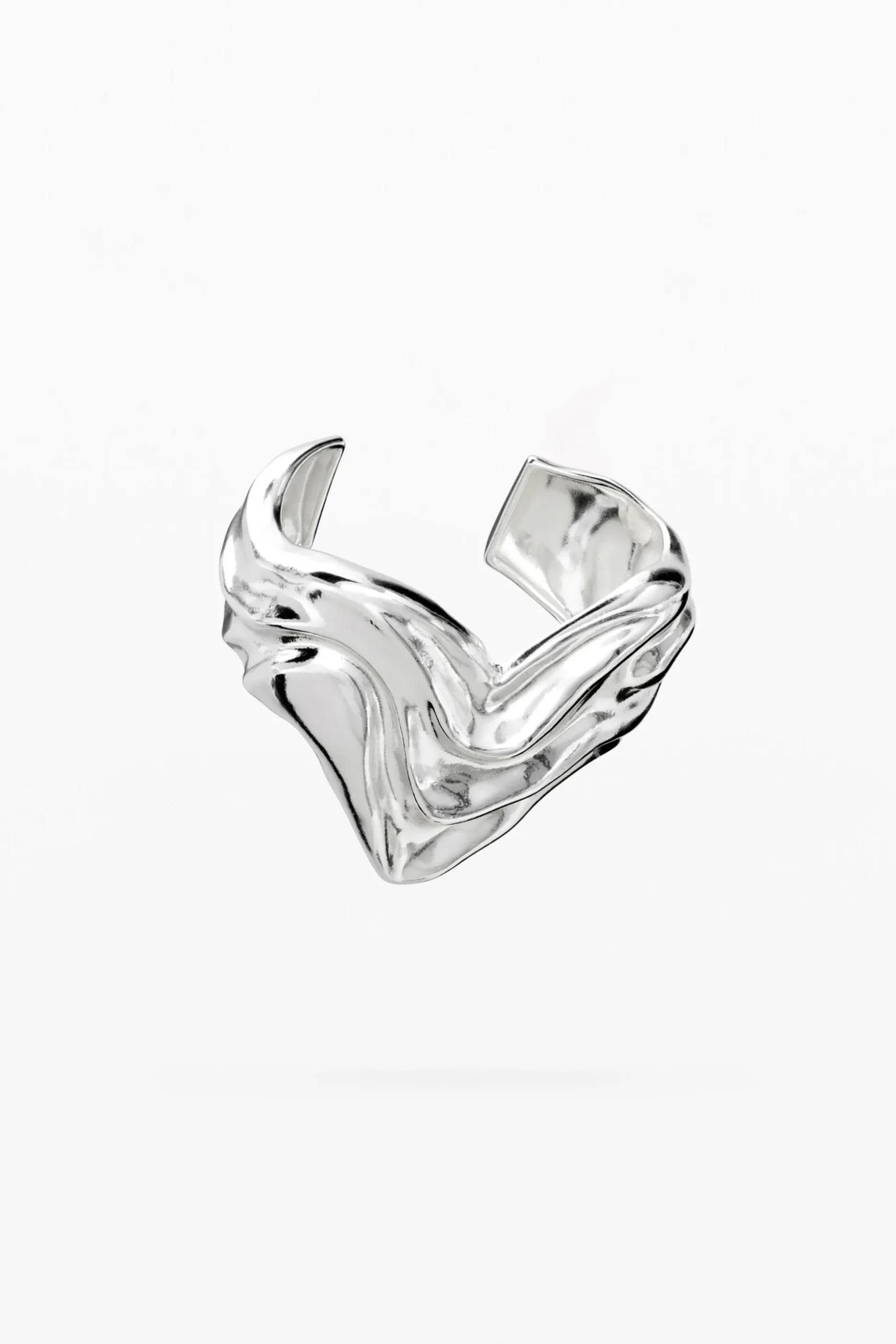 Zalio silver-plated heart bracelet