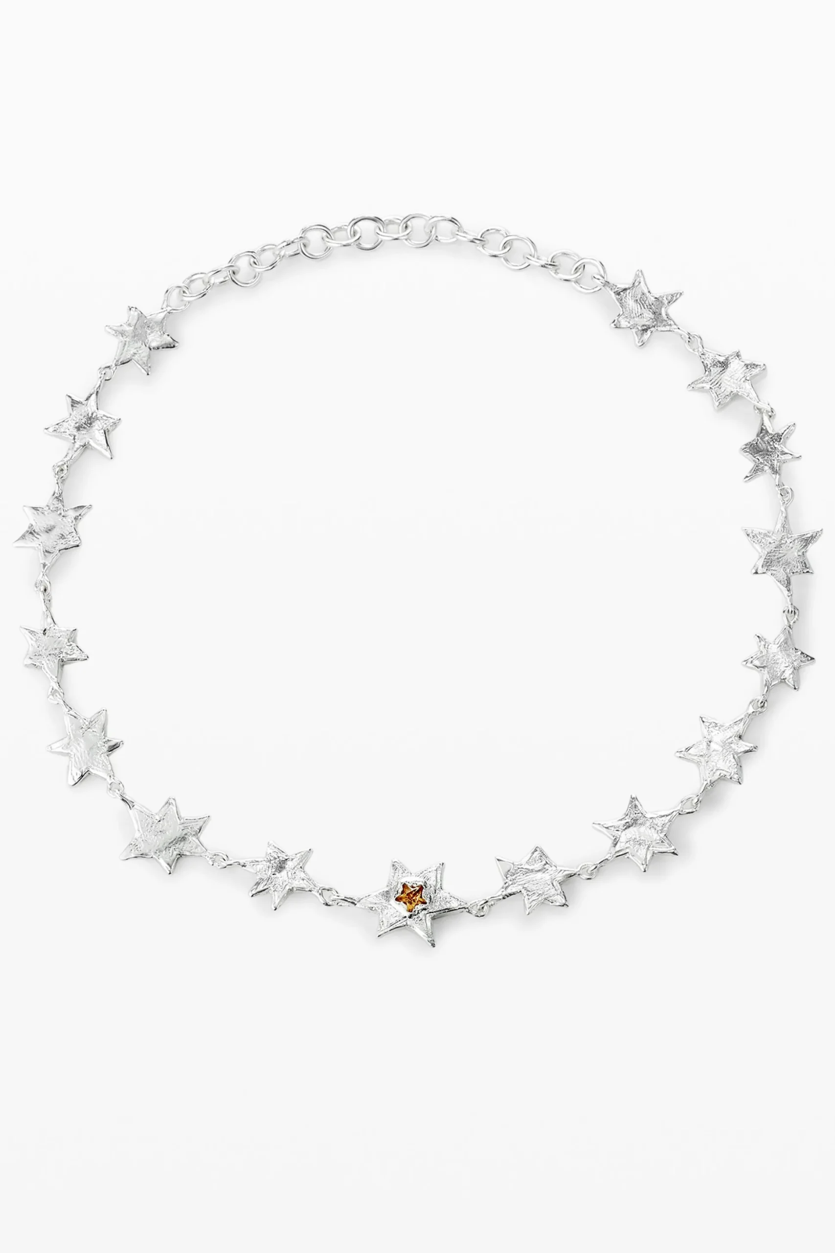 Zalio silver-plated star choker