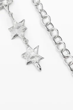 Zalio silver-plated star choker