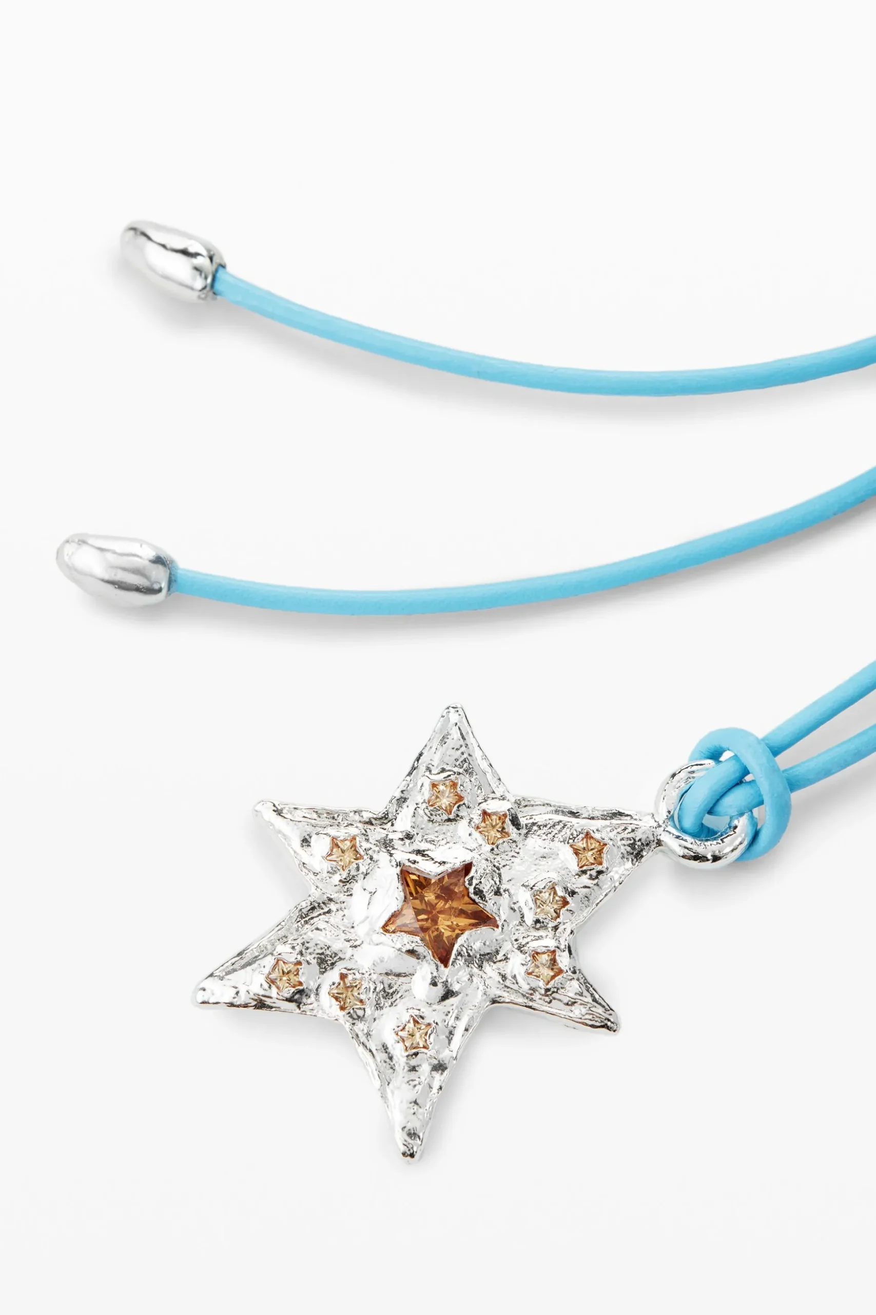 Zalio silver-plated star pendant